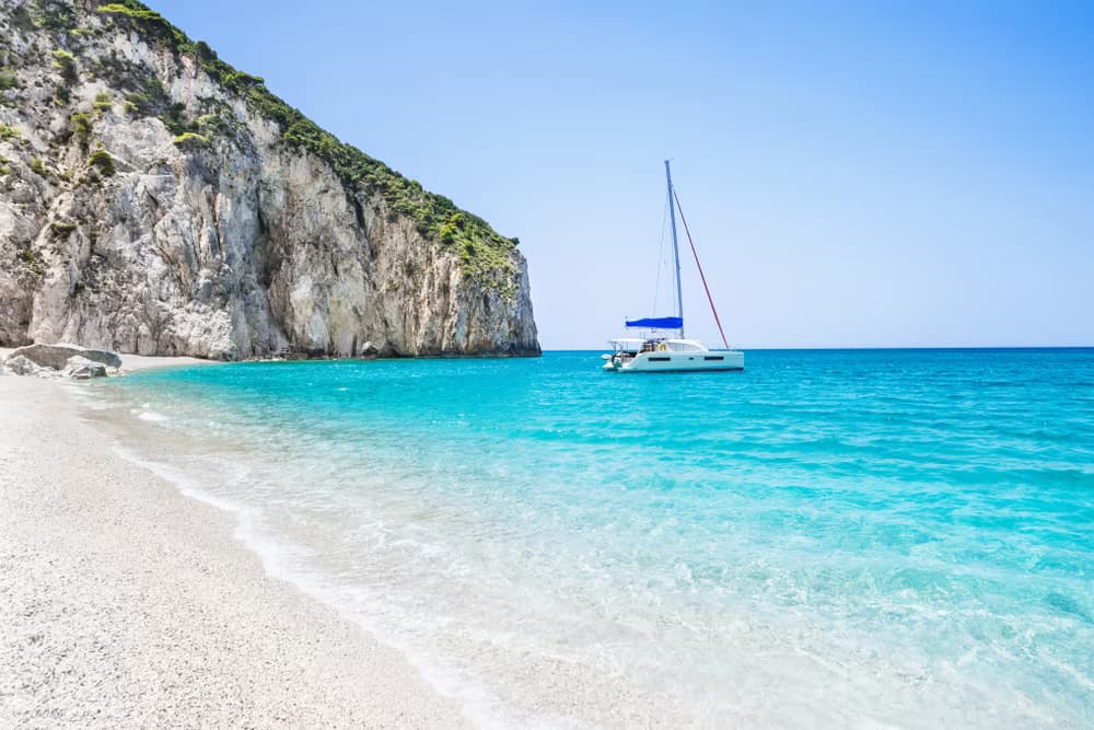 Crociera in cabina su catamarano nelle isole Ioniche