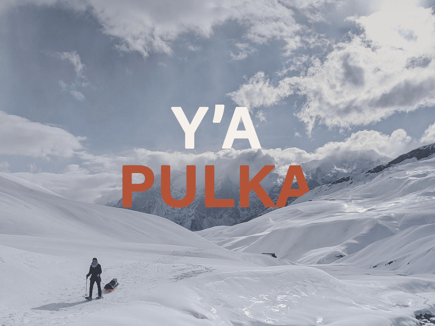 Bivacco Pulka con racchette da neve sull'Altopiano d'Emparis