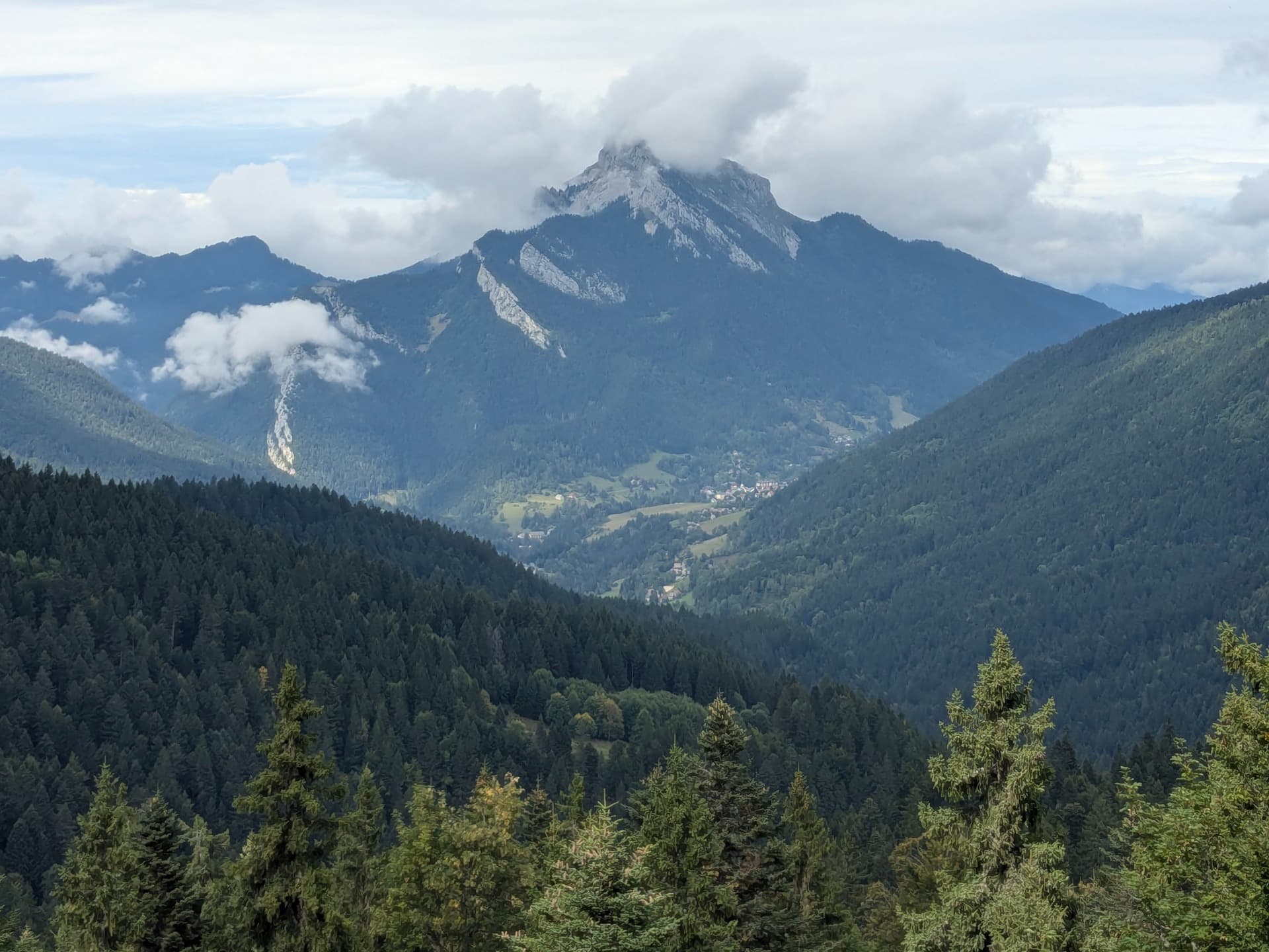 In vetta al Monte Granier