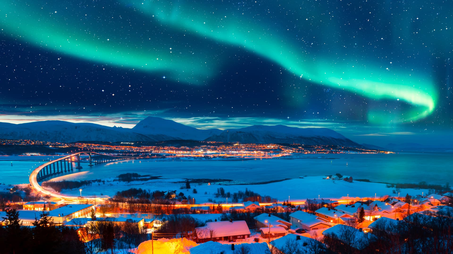 La magia dell'inverno artico a Tromsø