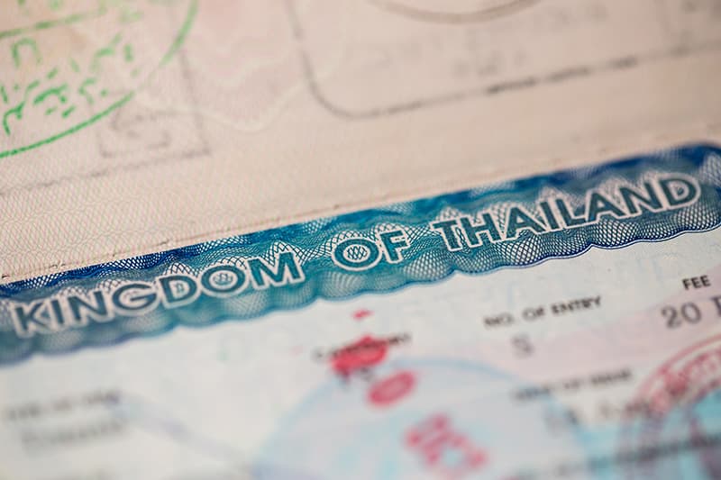 Visto per la Tailandia