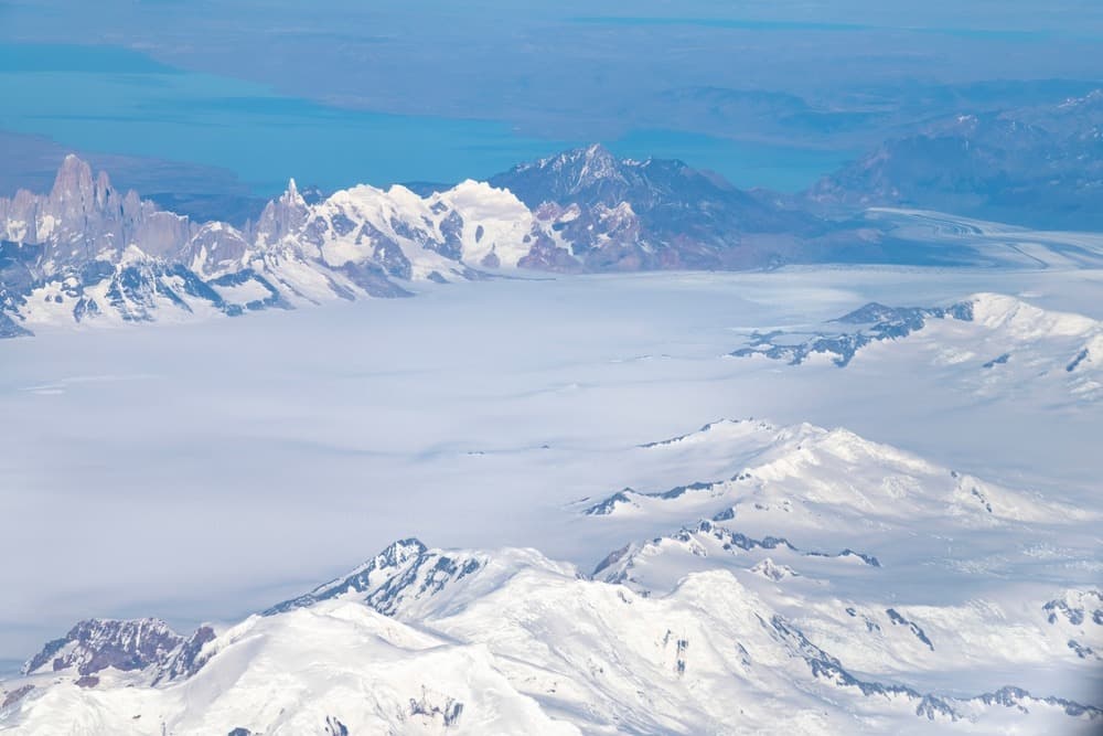 Il Campo di Ghiaccio Sud della Patagonia