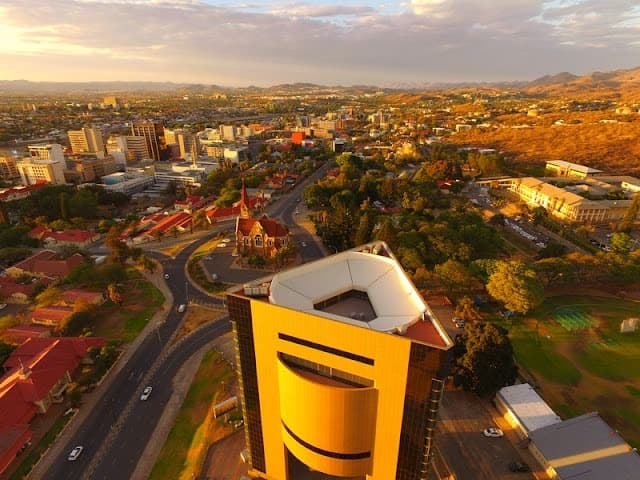 Windhoek / Partenza