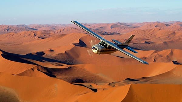 Namibie vue du ciel (fly-in) — Confort