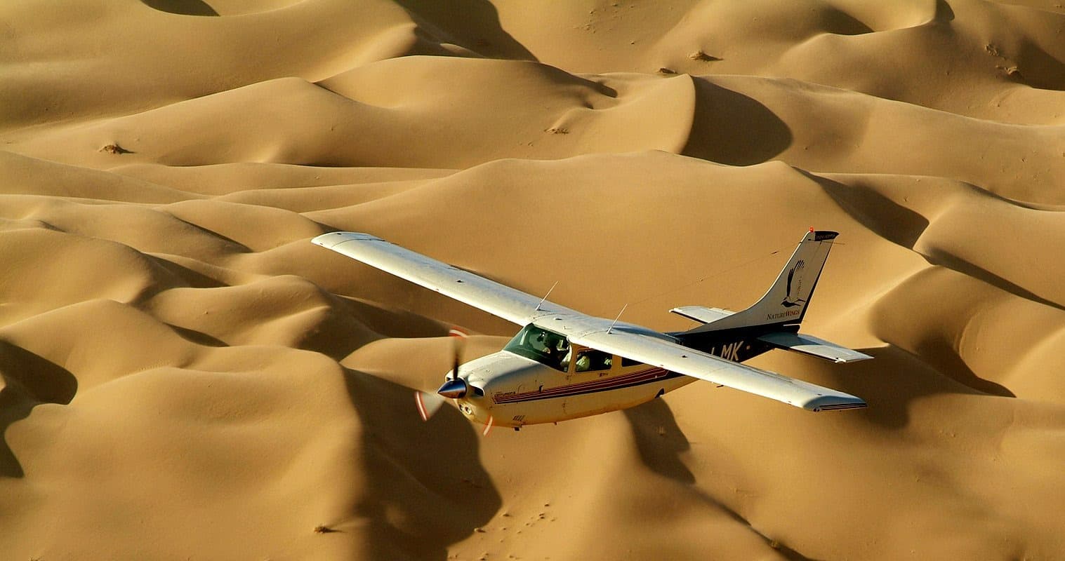 Namibia vista dal cielo (fly-in) — Lusso