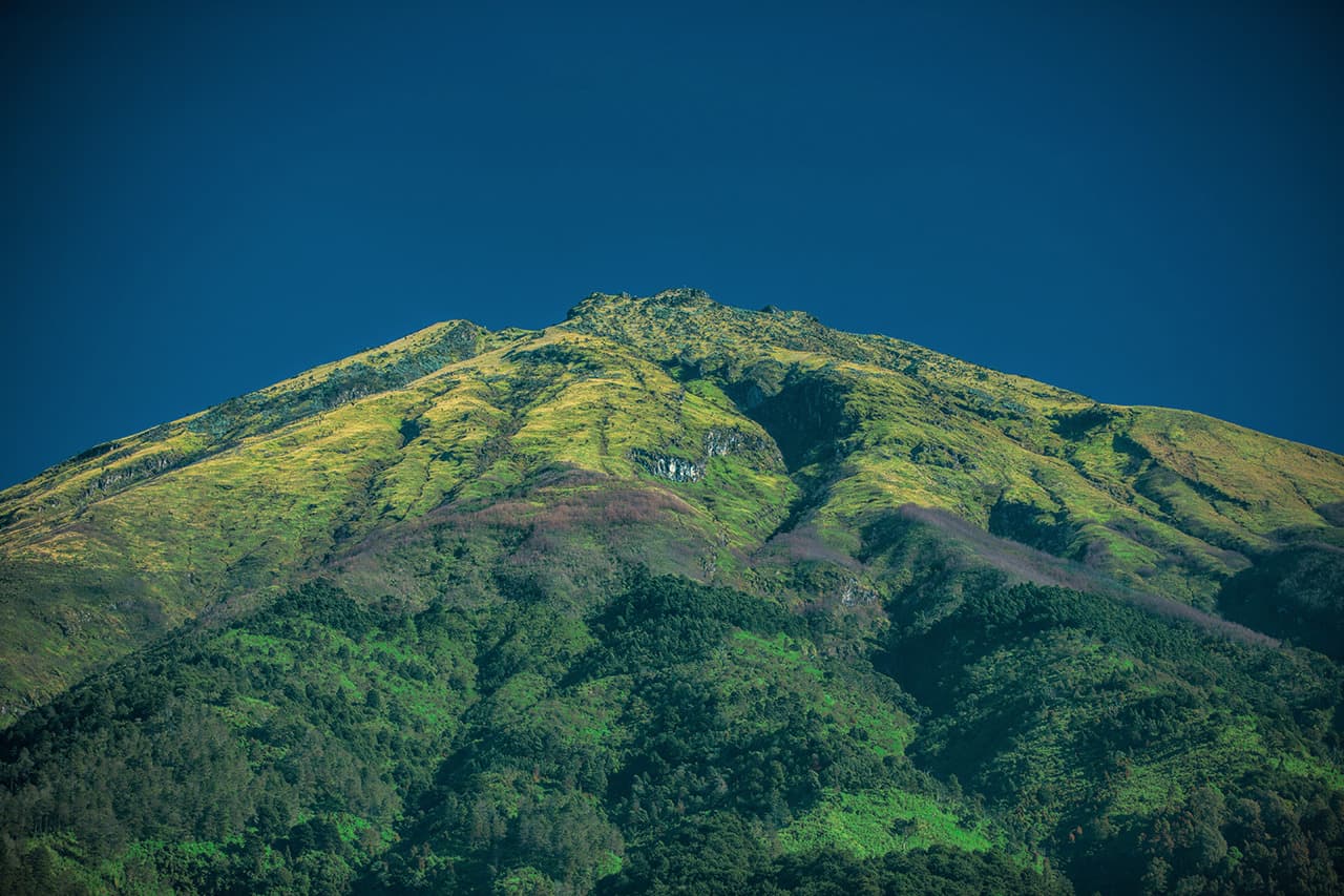 Salita del vulcano Sumbing