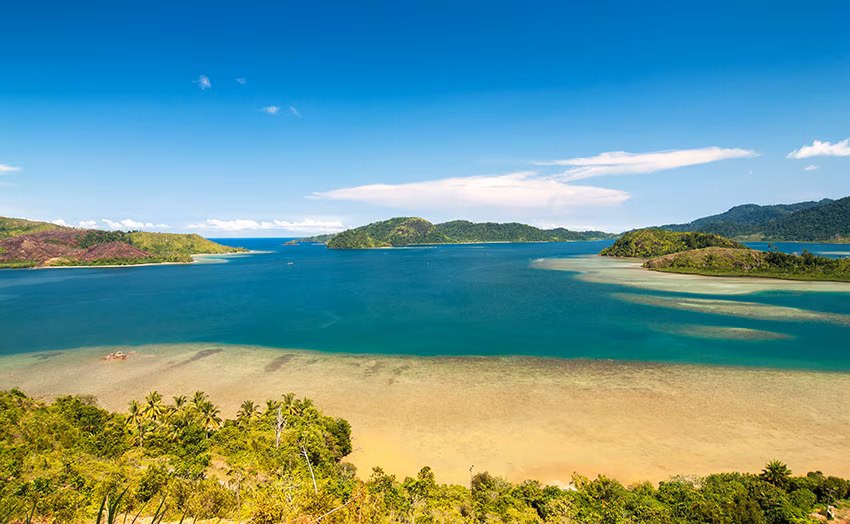 Sumatra-Ovest: estensione nella baia di Mandeh