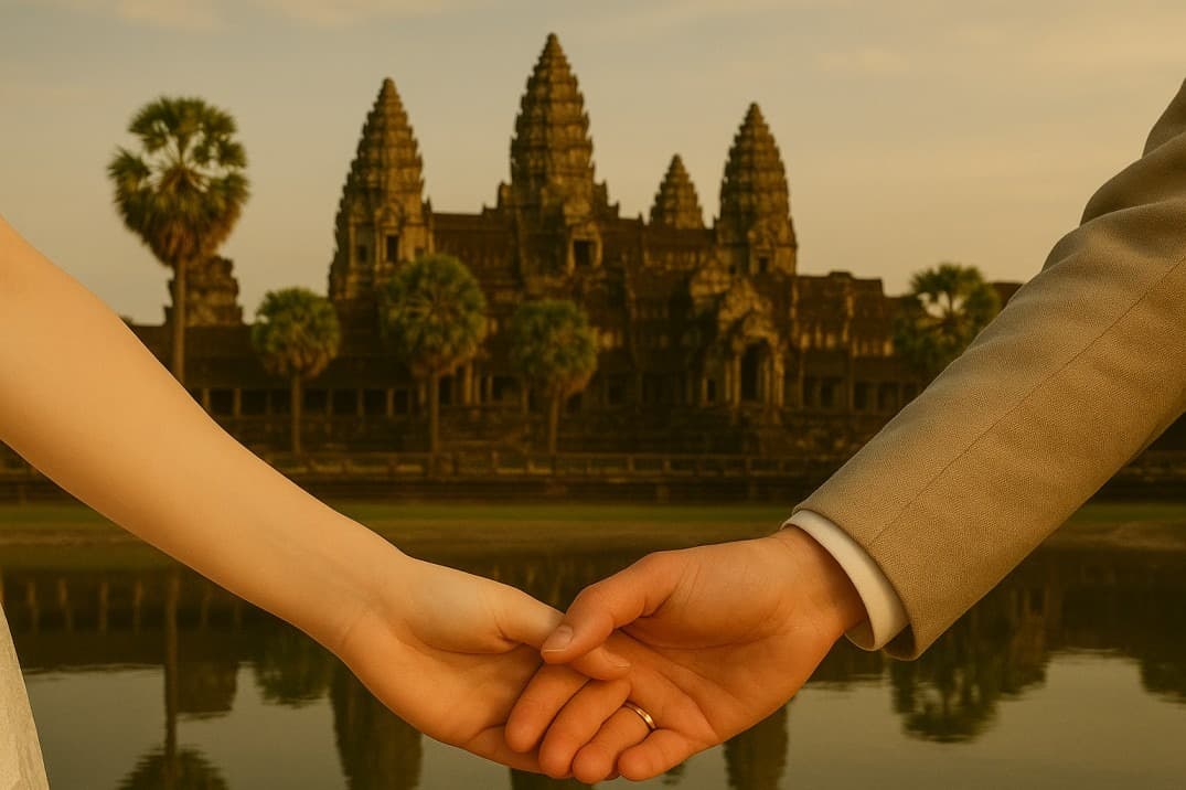 Viaggio di nozze in terra khmer